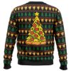 Merry Pizza Ugly Christmas Sweater Holiday Gift - Image 2