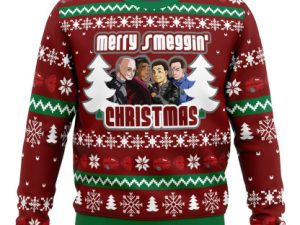 Merry Smeggin Ugly Christmas Sweater - Image 1