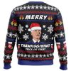 Merry Thanksgiving Biden Ugly Christmas Sweater - Image 2