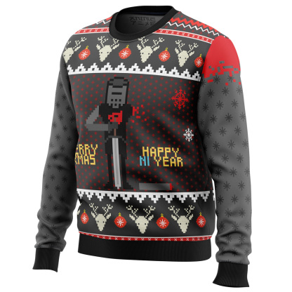merry xmas and happy ni year monty python ugly christmas sweater 2 Merry Xmas And Happy Ni Year Monty Python Ugly Christmas Sweater - Image 2