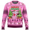Merry Xmas Courage The Cowardly Dog Ugly Christmas Sweater - Image 1