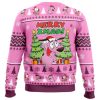 Merry Xmas Courage The Cowardly Dog Ugly Christmas Sweater - Image 2