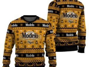 Mexican Lager Snowing Ugly Christmas Sweater - Image 1