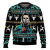 Michael Myers Ugly Christmas Sweater Halloween Ugly Christmas Sweater Unisex - Image 1