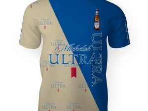 Michelob Ultra And Pattern Logo-3D Unisex T-Shirt - Image 1