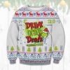 Michelob Ultra Grinch Ugly Christmas Sweater Holiday Gift - Image 1