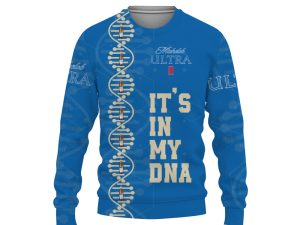 Michelob Ultra It's In My DNA-3D Sweatshirt - Image 1