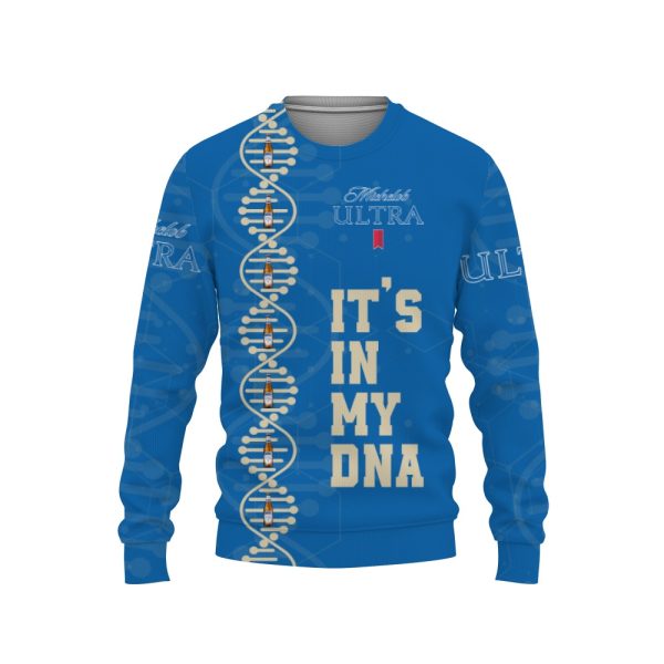 Michelob Ultra It's In My DNA-3D Sweatshirt - Image 1