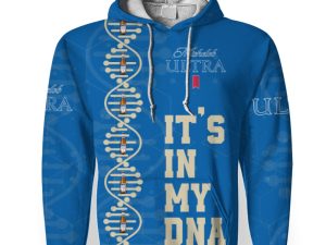 Michelob Ultra It's In My DNA-3D Unisex Hoodie - Image 1
