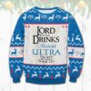 Michelob Ultra Lord Of The Rings Ugly Christmas Sweater - Image 1