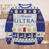 Michelob Ultra Pure Gold Ugly Christmas Sweater - Image 1