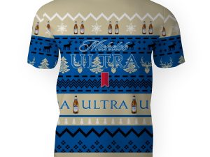 Michelob Ultra Shirts Beer Vintage Logo-3D Unisex T-Shirt - Image 1