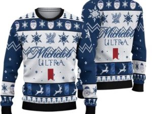 Michelob Ultra Ugly Christmas Sweater - Image 1