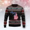 Michigan Smitten With The Mitten Ugly Christmas Sweater - Image 1