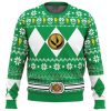 Mighty Morphin Green Ranger Power Rangers Ugly Christmas Sweater - Image 1