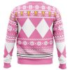 Mighty Morphin Pink Ranger Power Rangers Ugly Christmas Sweater - Image 2