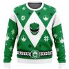 Mighty Morphin Power Rangers Green Ugly Christmas Sweater - Image 1