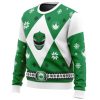 Mighty Morphin Power Rangers Green Ugly Christmas Sweater - Image 2