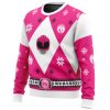 Mighty Morphin Power Rangers Pink Ugly Christmas Sweater - Image 2