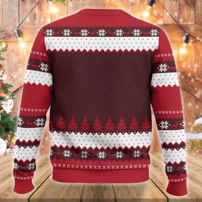 mike tyson everyone has a plan until they get punched ugly christmas sweater 2 Mike Tyson Everyone Has A Plan Until They Get Punched Ugly Christmas Sweater - Image 2