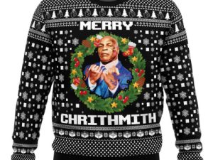 Mike Tyson Ugly Christmas Sweater - Image 1