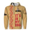Miller Genuine Draft It's In My DNA-3D Unisex Hoodie - Image 1