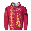 Miller High Life It's In My DNA-3D Unisex Hoodie - Image 1