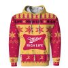 Miller High Life Merry Christmas Unisex Gift Fan-3D Unisex Hoodie - Image 1
