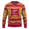 Miller High Life Snowing Ugly Christmas Sweater - Image 2