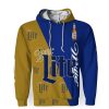 Miller Lite And Pattern Logo-3D Unisex Hoodie - Image 1