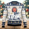Miller Lite Drunk Ugly Christmas Sweater - Image 1