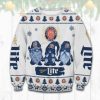 Miller Lite Gnomes Ugly Christmas Sweater - Image 1