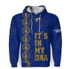 Miller Lite It's In My DNA-3D Unisex Hoodie - Image 1