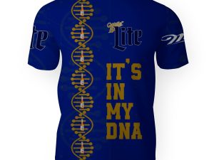 Miller Lite It's In My DNA-3D Unisex T-Shirt - Image 1