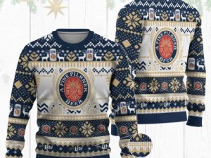 Miller Lite Ugly Christmas Sweater Unisex - Image 1