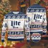Miller Lite Ugly Christmas Sweater Xmas Gift - Image 1