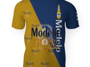 Modelo And Pattern Logo-3D Unisex T-Shirt - Image 1