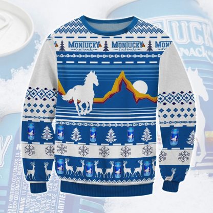 montucky cold snacks ugly christmas sweater 1 Montucky Cold Snacks Ugly Christmas Sweater - Image 1