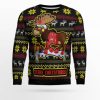 Moose Ugly Christmas Sweater - Image 1