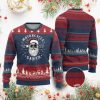 Motorcycle Santa Ugly Christmas Sweater No Ride No Life Motorbike Rider Grandpa - Image 1