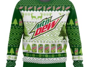 Mountain Dew Ugly Christmas Sweater - Image 1