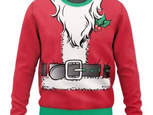 Mr Santa Outfit Ugly Christmas Sweater - Image 1