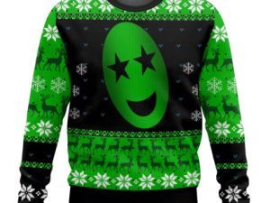 Music Men Jen Est 1969 Barbershop Quartet Ugly Christmas Sweater - Image 1