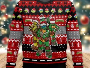 Mutant Heroes Ugly Christmas Sweater Holiday Gift - Image 1
