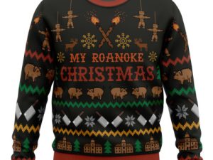 My Roanoke Christmas American Horror Story Ugly Christmas Sweater - Image 1