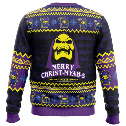 myah rry christ myahs he man ugly christmas sweater 2 Myah Rry Christ Myahs He Man Ugly Christmas Sweater - Image 2