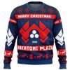 Nakatomi Plaza Die Hard Ugly Christmas Sweater - Image 1