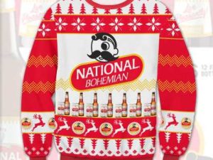National Bohemian Ugly Christmas Sweater - Image 1
