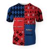 Natural Light Merry Christmas And -3D Unisex T-Shirt - Image 1