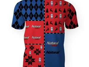 Natural Light Merry Christmas And -3D Unisex T-Shirt - Image 1
